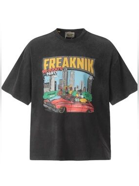 GALLERY DEPT. Freaknik 99-2000's Party Graphic T-Shirt Black L